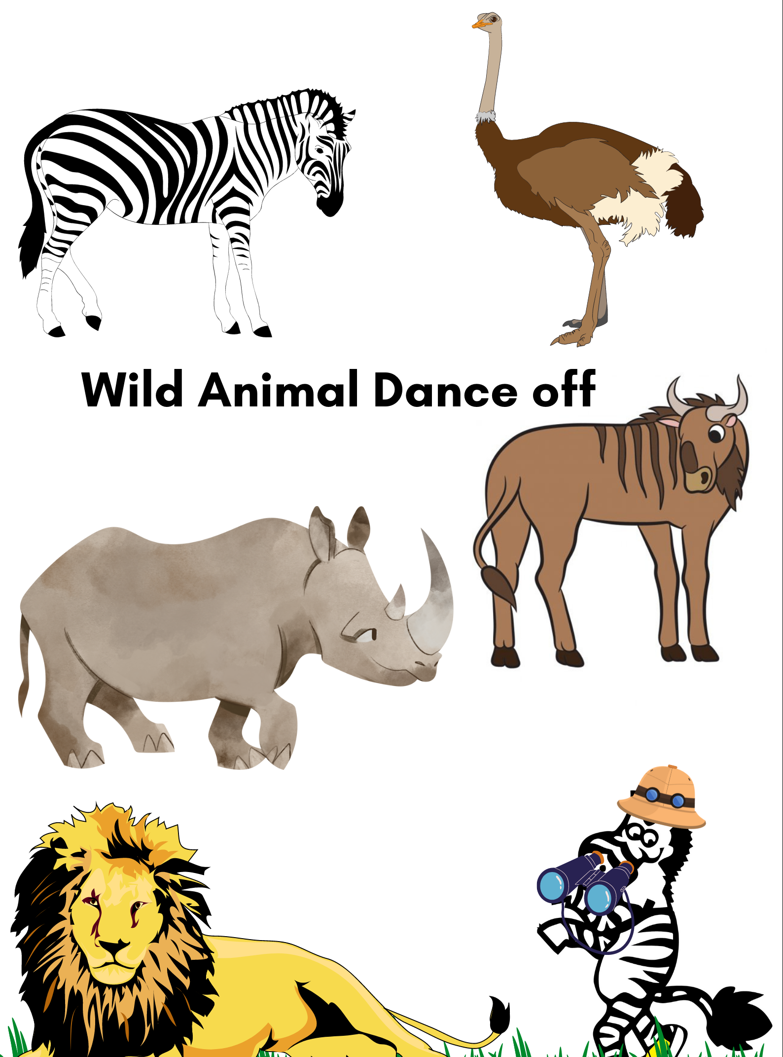 Wild Animal Dance Off song – Junior Jive